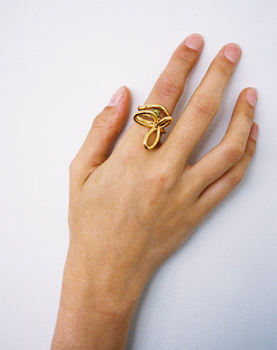 Glow Ring | 23k Gold Plated
