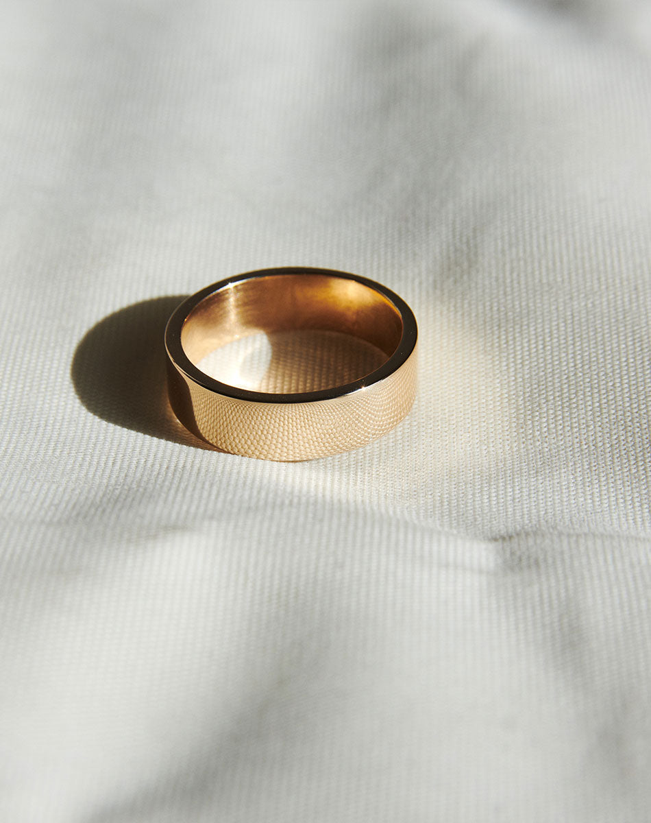 6mm Plain Band | 14ct Yellow Gold