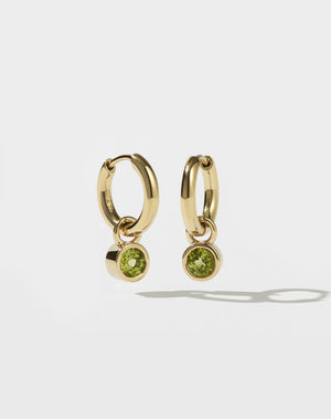 Cosmo Hoop Earrings | 23k Gold Plated