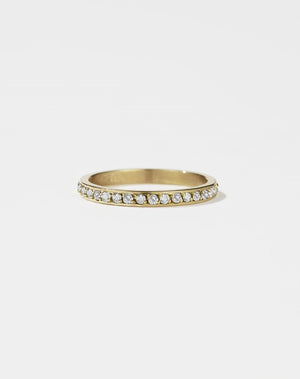 Bella Eternity Band | 14ct Yellow Gold