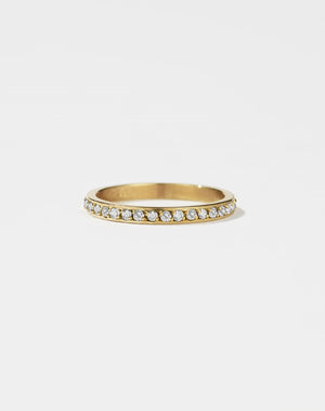 Bella Eternity Band | 18ct Yellow Gold