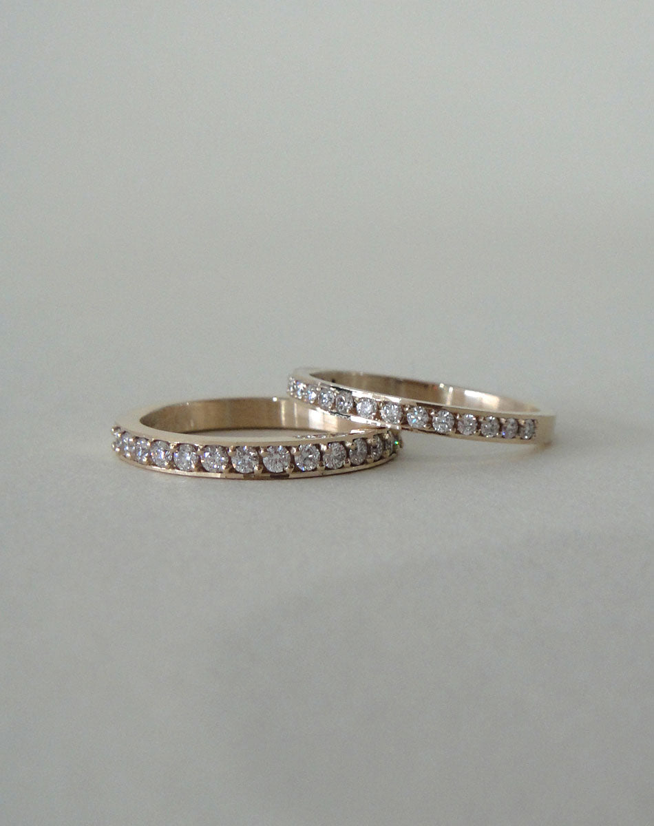 Bella Eternity Band | 14ct Yellow Gold