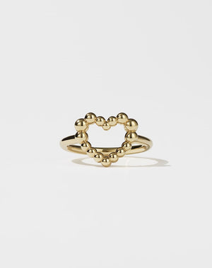 Fizzy Heart Ring | 9ct Solid Gold