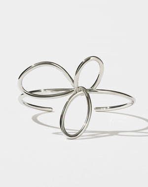 Flower Cuff | Sterling Silver