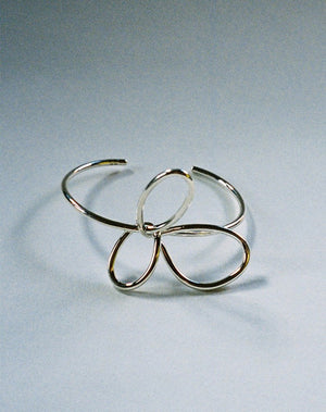 Flower Cuff | Sterling Silver