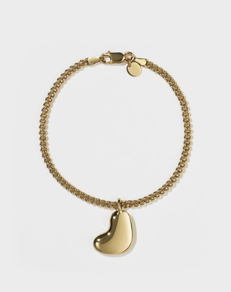 Nell Charm Bracelet  9ct Solid Gold – Meadowlark Jewellery