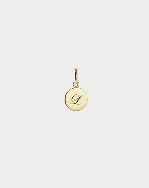 Lover Charm with Engraving | 9ct Solid Gold