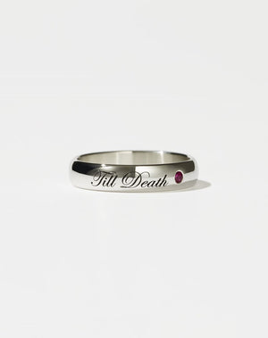 Till Death Band | Sterling Silver