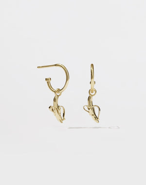 Banana Signature Hoops | 9ct Solid Gold