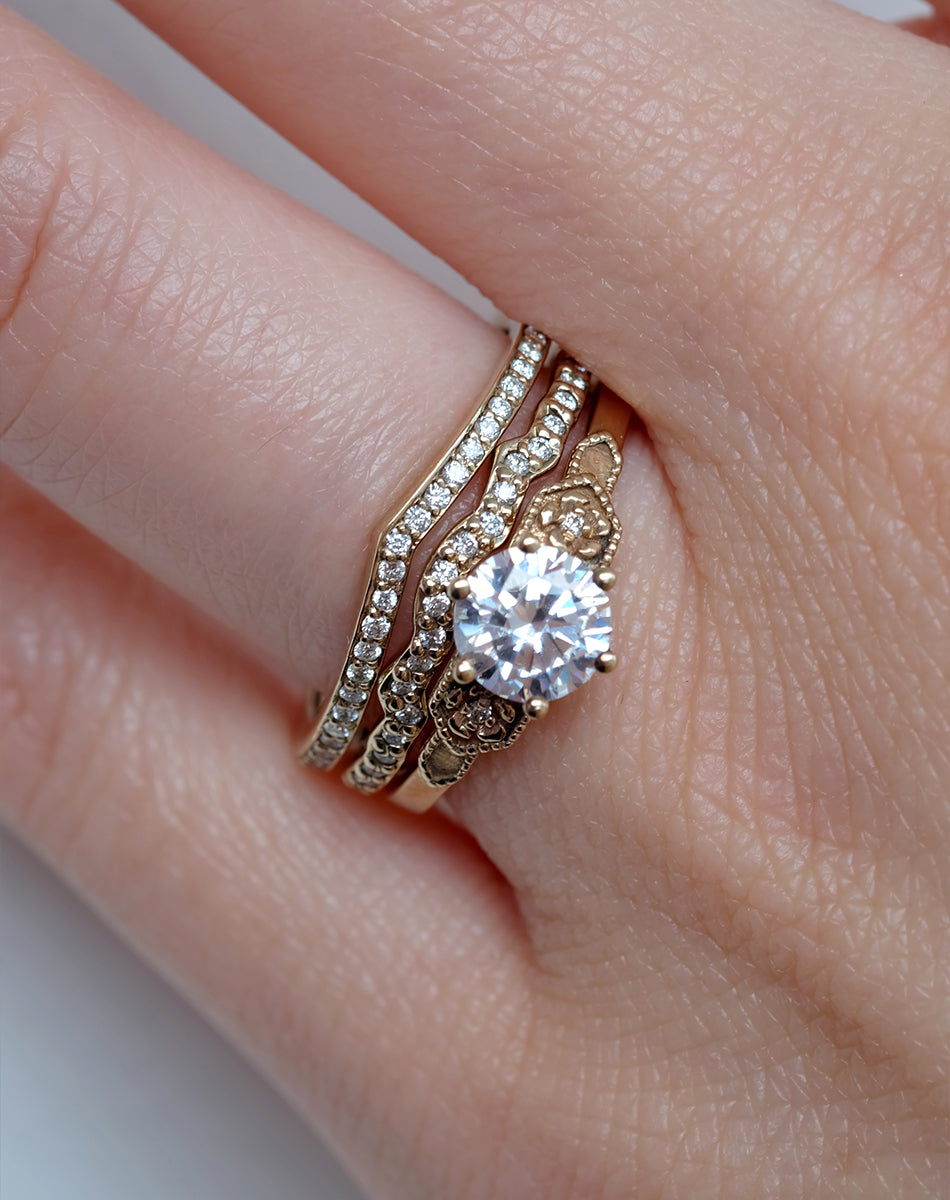 Eternal Engagement Ring 0.8ct | 14ct White Gold
