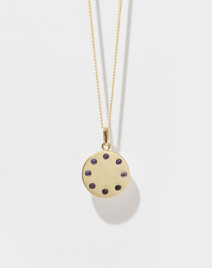 Stoned Necklace | 9ct Solid Gold