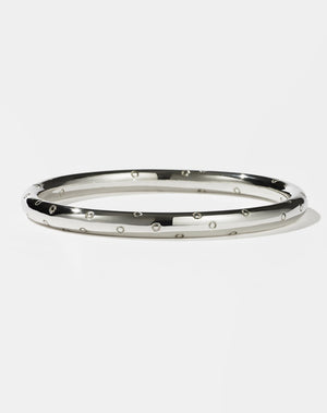 Strawberry Bangle | Sterling Silver