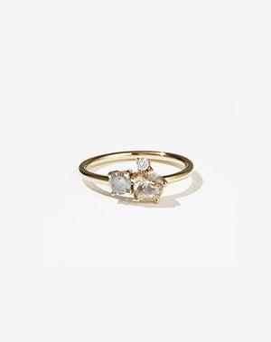 Trio Ring | 23k Gold Plated