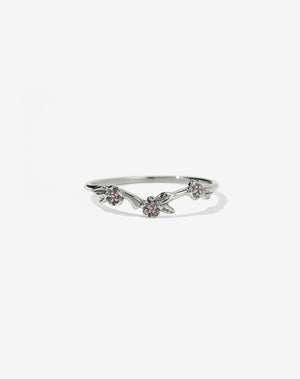 Alba Band Stone Set | 9ct White Gold