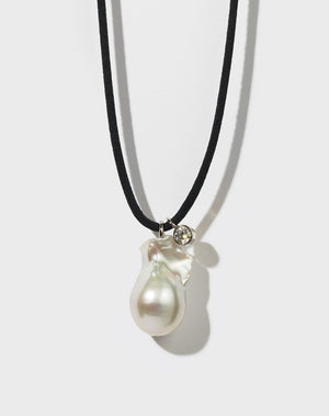 Cosmo Pearl & Stone Necklace | Sterling Silver