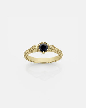 Snake Bite Ring | 18ct Yellow Gold