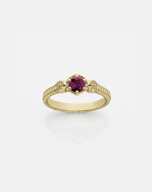 Snake Bite Ring | 18ct Yellow Gold