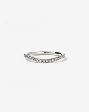 Amelie Band Pave | 18ct White Gold