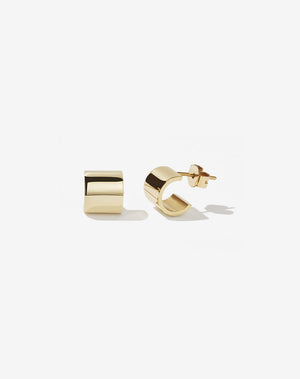 Cuff Stud Earrings | 9ct Solid Gold