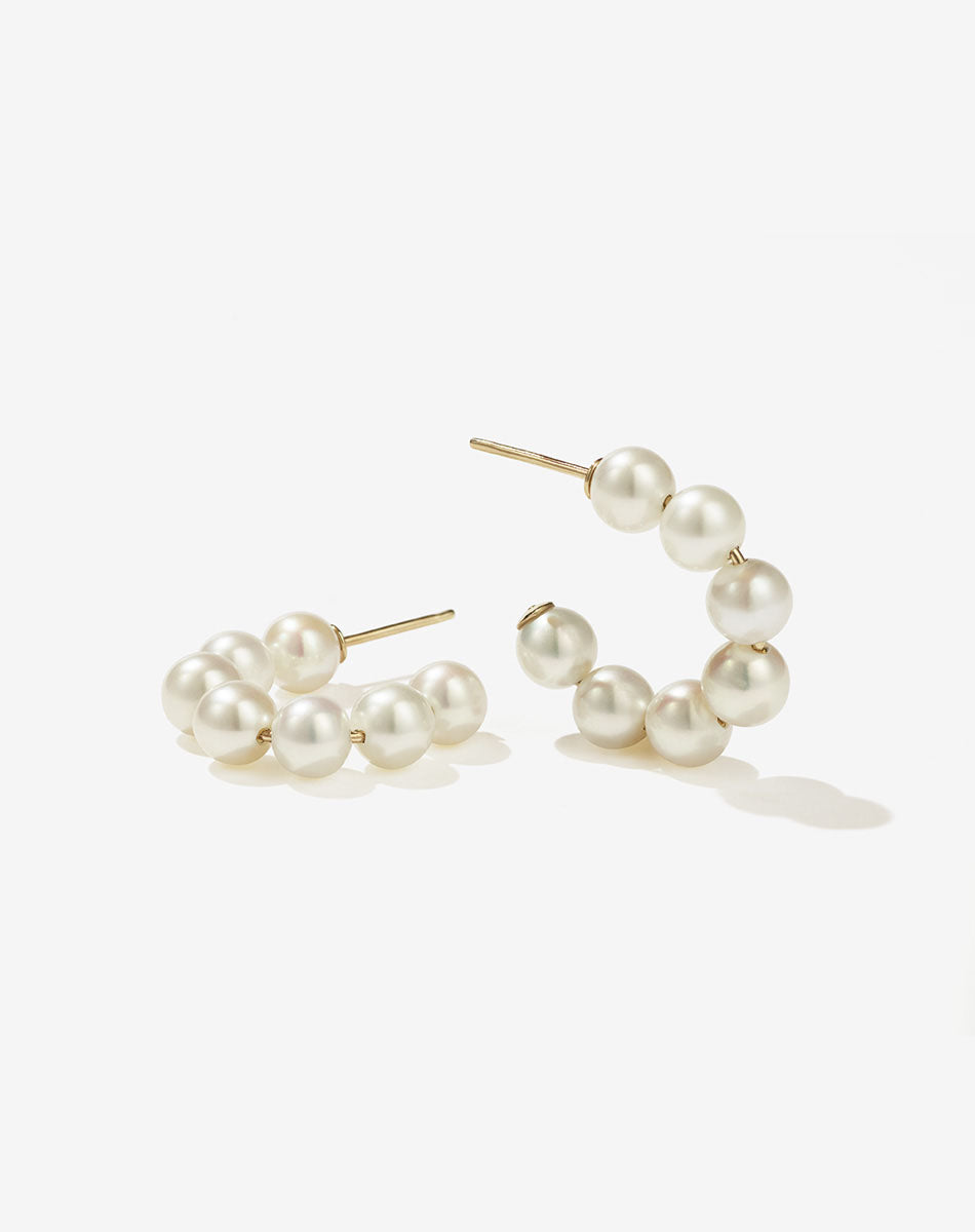 Florence Hoop Earrings | 9ct Solid Gold