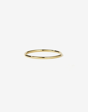 Halo Band 1mm | 18ct Yellow Gold