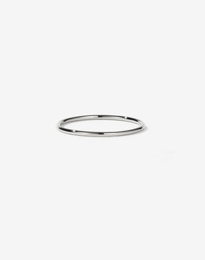 Halo Band 1mm | Sterling Silver
