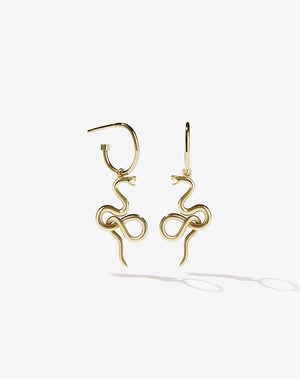 Medusa Signature Hoops | 9ct Solid Gold