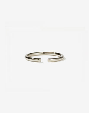 Paloma Band Plain | 14ct White Gold