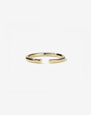 Paloma Band Plain | 14ct Yellow Gold