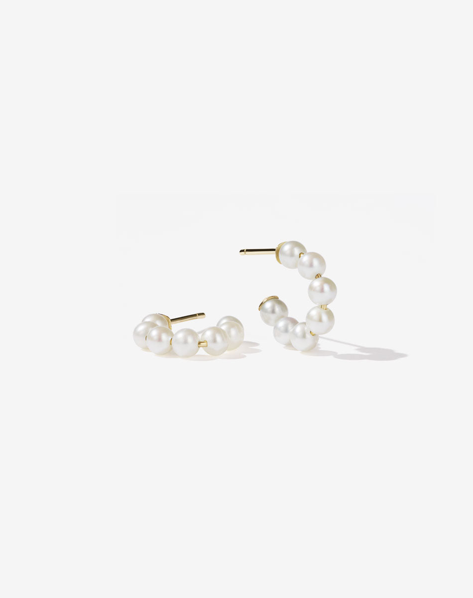 Paris Hoop Earrings | 9ct Solid Gold