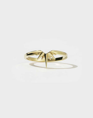 Starburst Band | 14ct Yellow Gold